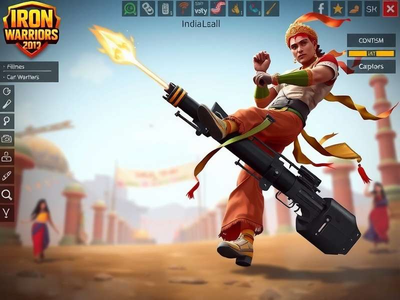 Bharat CSGO Iron Warriors weapon customization